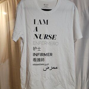 FIGS Men's "I am a nurse" Shirt